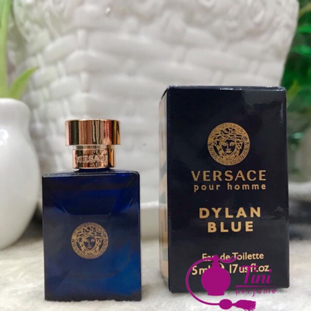 Nước hoa nam mini versace blue pour homme chính hãng 5ml