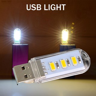 Đèn LED USB 3 bóng siêu sáng