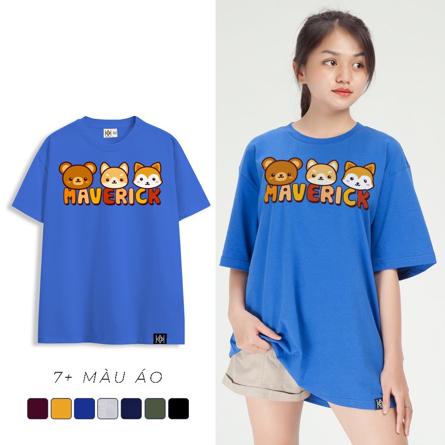 Áo Phông Unisex tay lỡ Gấu Mèo Tết Dễ Thương nam nữ thun Cotton Phong Cách Hàn mới MVR KK3742 TT0501231