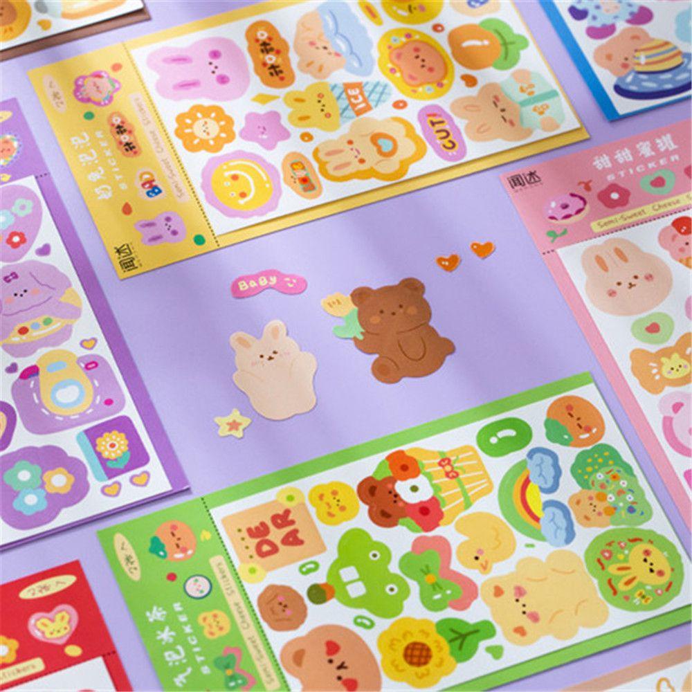 Sticker Hoạt Hình Dán Trang Trí Nhật Ký
