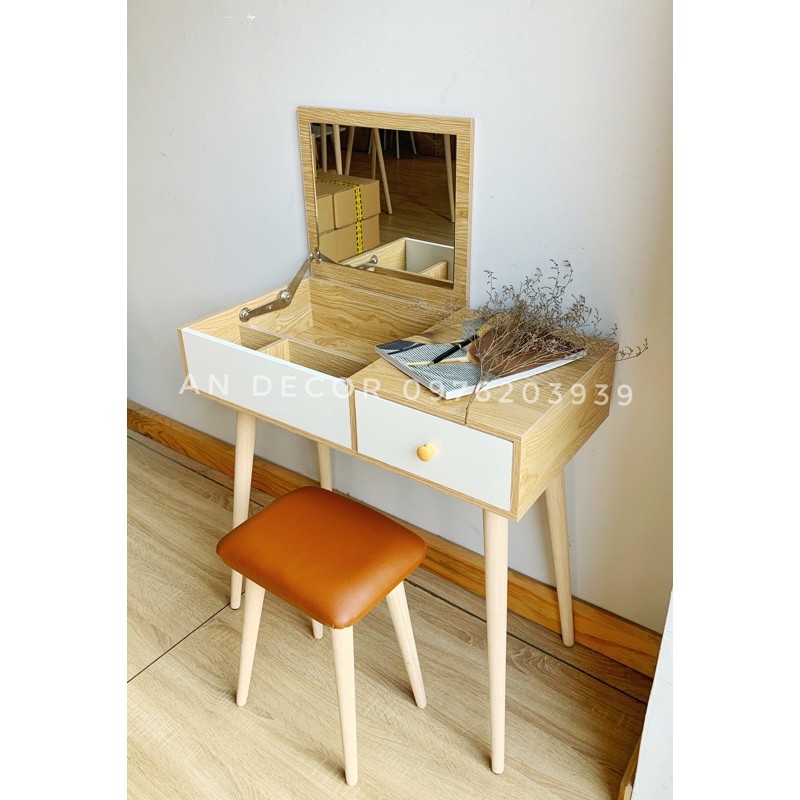 Bàn Trang điểm / bàn trang điểm gấp gọn(có kèm ghế) | BigBuy360 - bigbuy360.vn