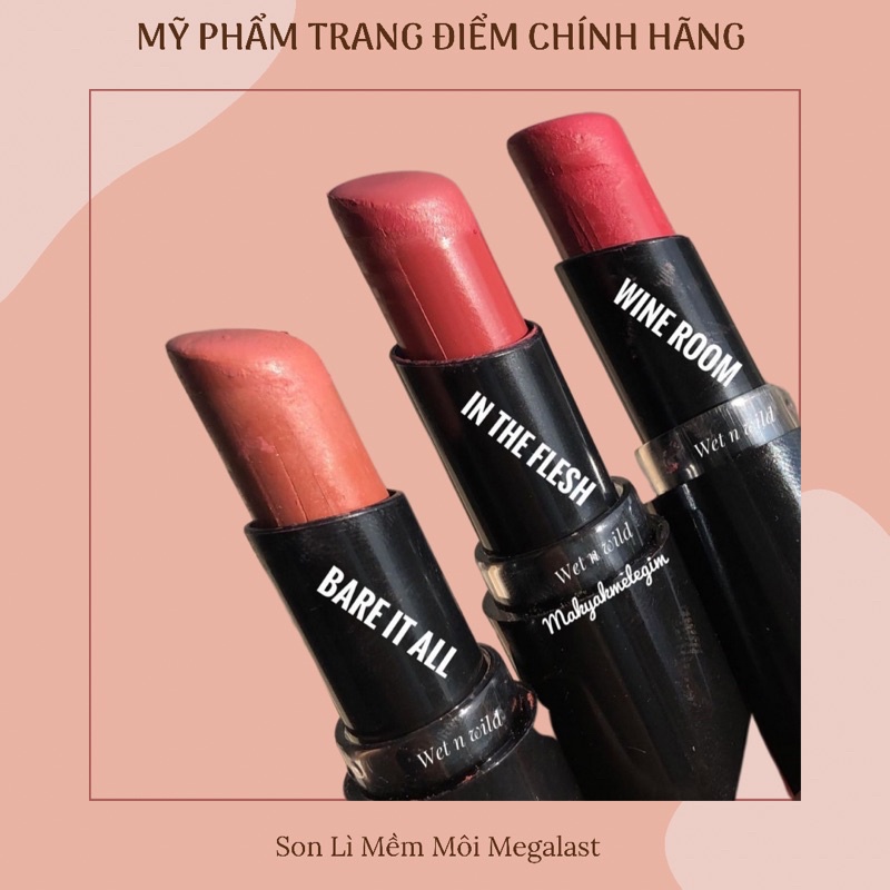 Son lì mềm môi Megalast [authentic] - Matte Lipstick