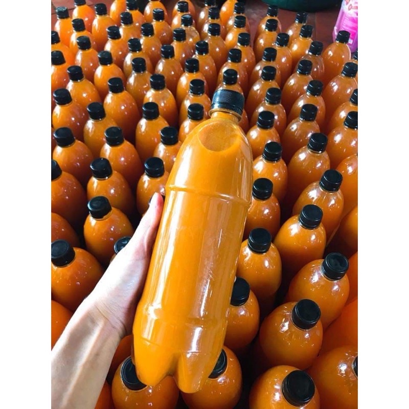 1000ml rượu gừng nghệ gấc hạ thổ handmade