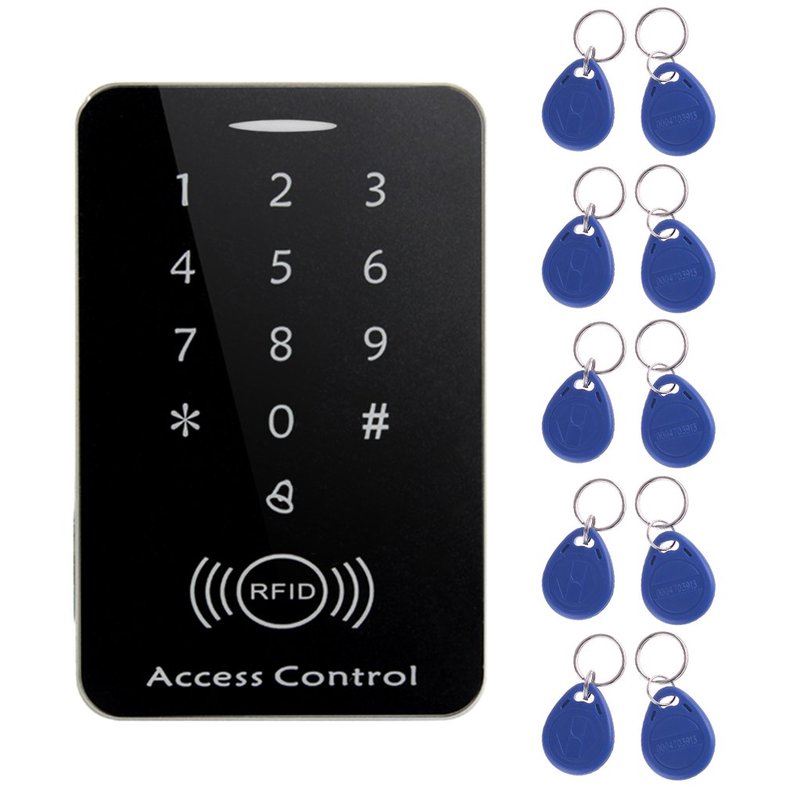 Điều khiển truy cập màn hình cảm ứng độc lập RFID M203SE với 10 chìa khóa