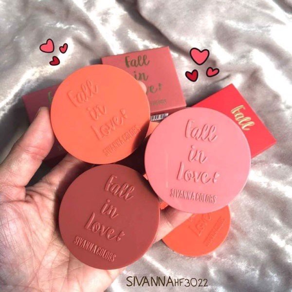 [Có sẵn - Chính hãng - Ship siêu tốc] SIVANNA COLORS - Má Hồng Fall In Love | BigBuy360 - bigbuy360.vn