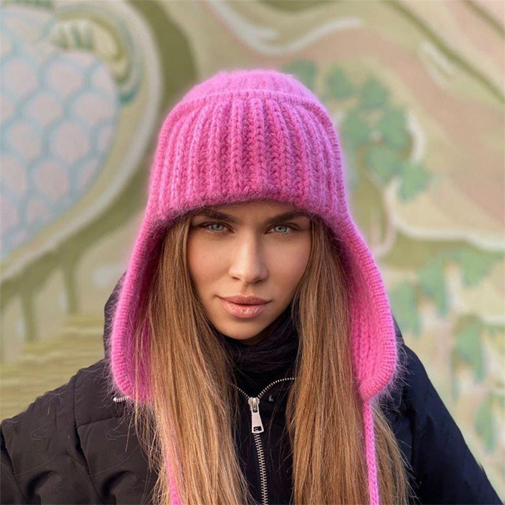 Mũ Len Trùm Đầu Chống Gió Giữ Ấm Thời Trang Dễ Thương WMES15H