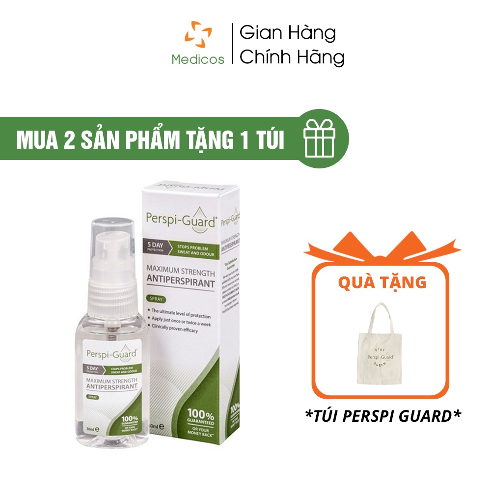 Xịt Khử Mùi Perspi Guard Maximum Strength Antiperspirant Giúp Khử Mùi &amp; Mồ Hôi Toàn Thân Hiệu Quả 3-5 Ngày