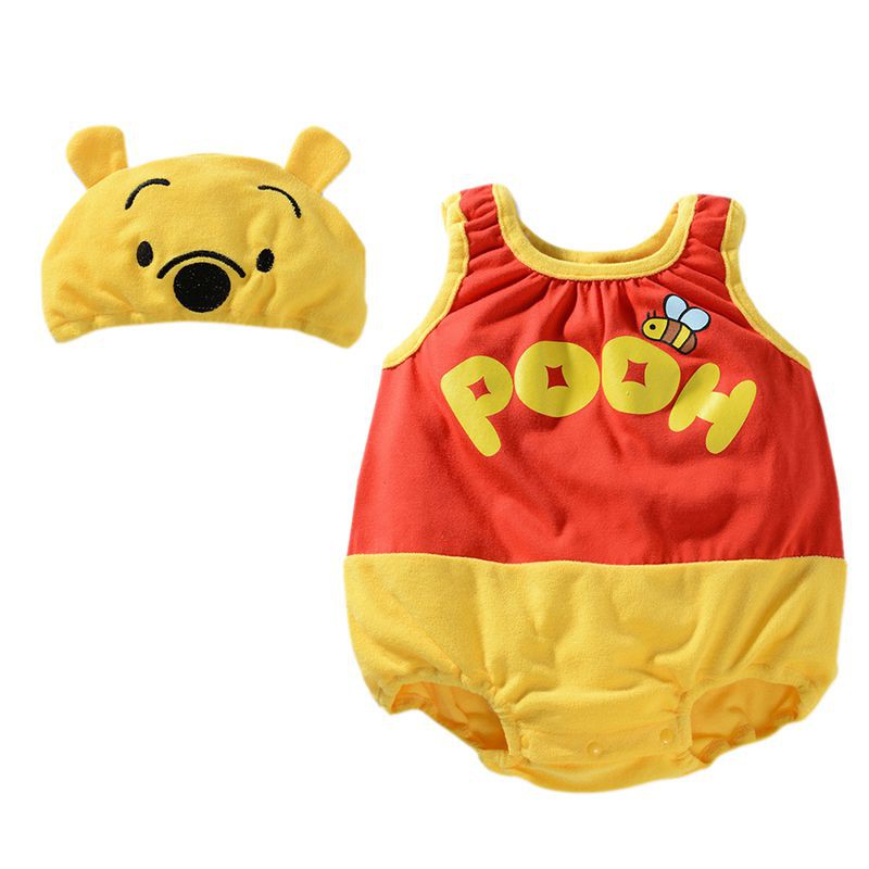 Áo liền quần một mảnh thiết kế nhân vật hoạt hình Mickey cho bé sơ sinh