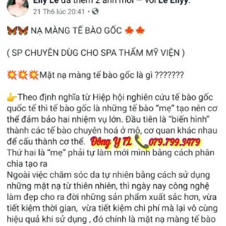 Mặt Nạ Màng Tế Bào Gốc