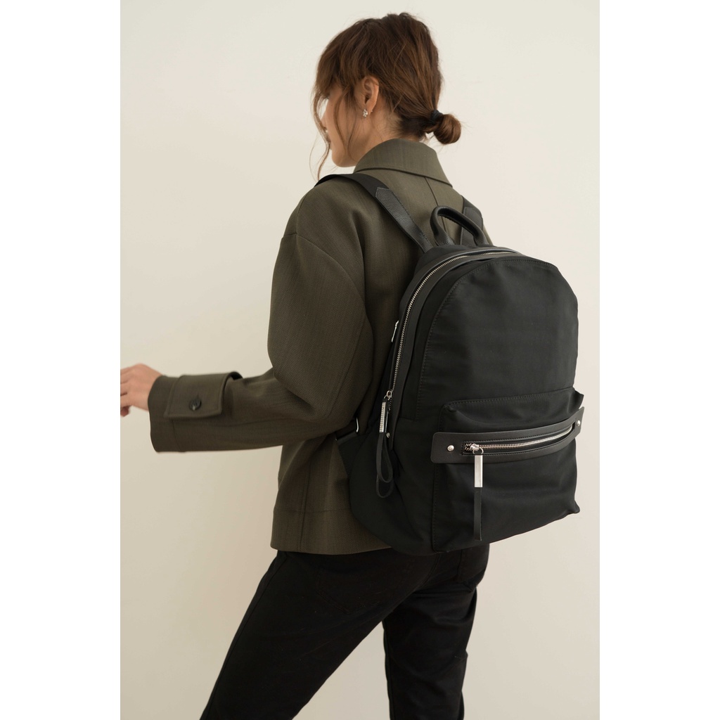 Balo Floralpunk Black Backpack Medium