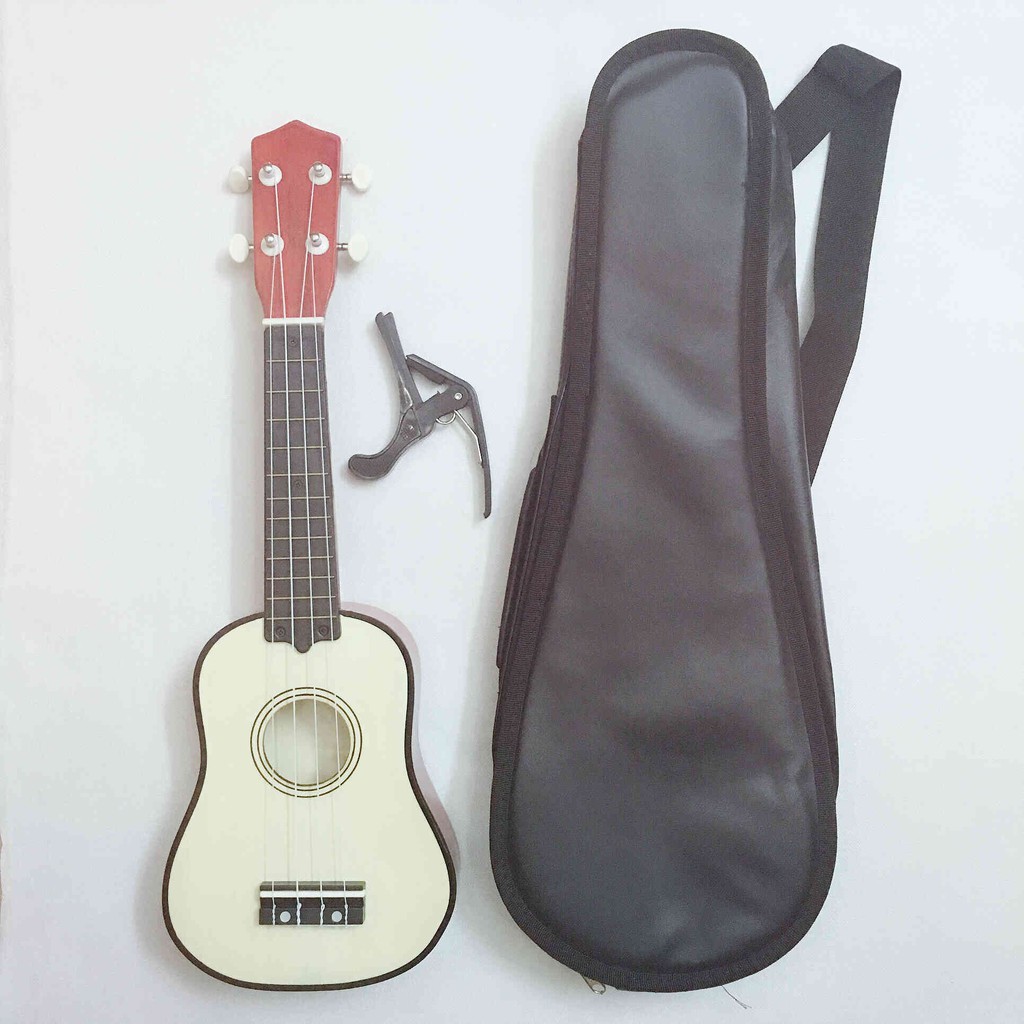 Đàn Ukulele Soprano size 21 Woim 35A15 tặng kèm capo nâng tông và bao da cao cấp - HÀNG CÓ SẴN