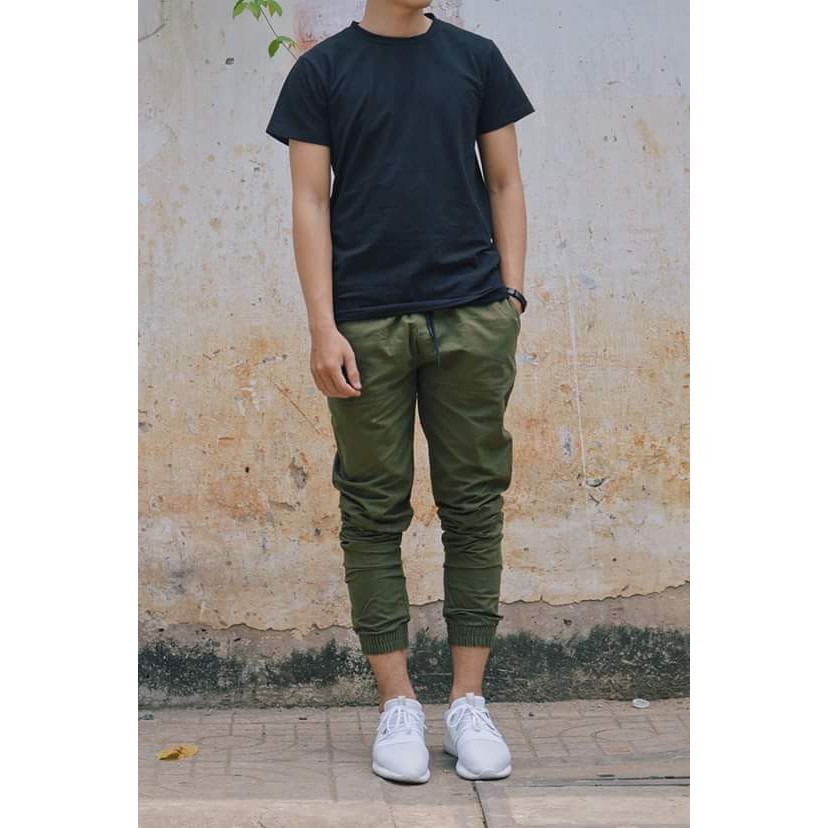 Quần Jogger Zip Size XL XXL