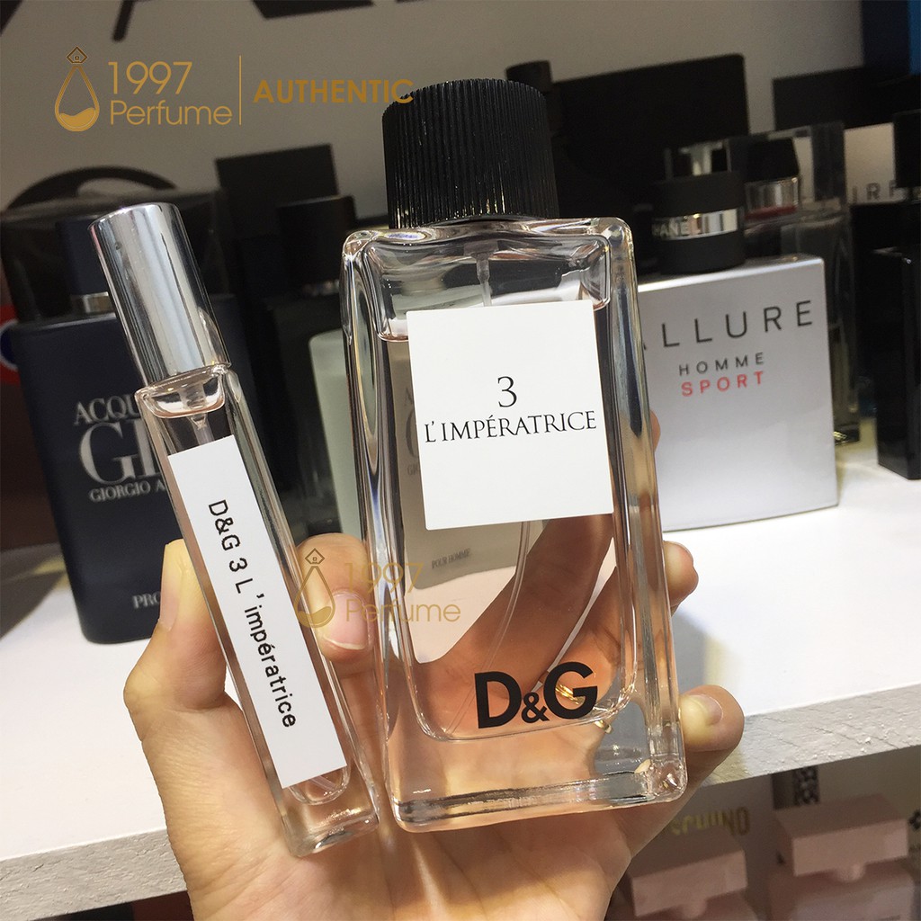 Nước hoa D&G 3 L'imperatrice Pour Femme 10ml 20ml