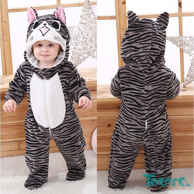 Bộ đồ liền thân hình thú em bé Mèo Chii