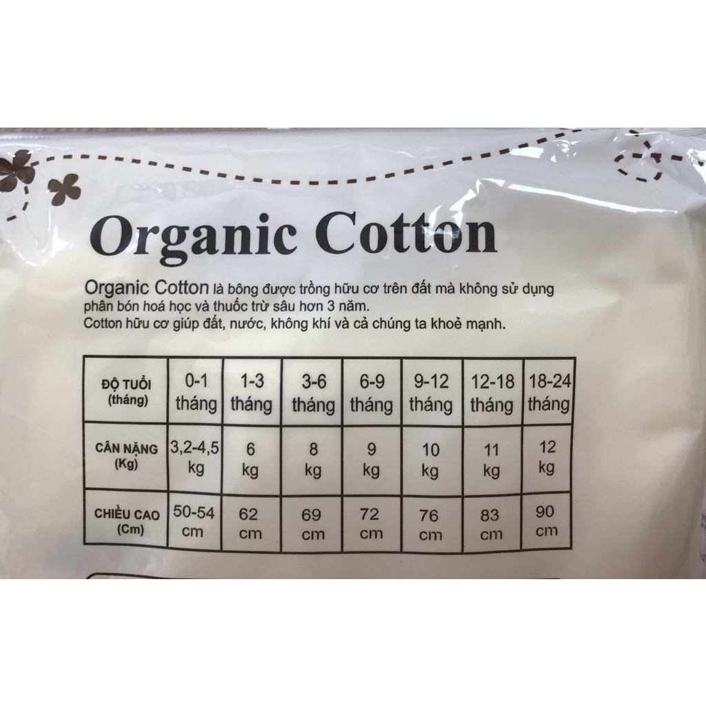 Bộ body sơ sinh Body liền thân Tay Dài cài vai Hình Thú Họa tiết  3-9M Body cho bé sơ sinh