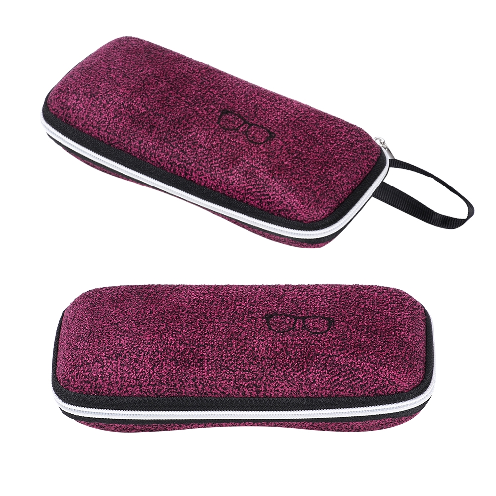 Hộp đựng kính in hình mắt kính thời trang