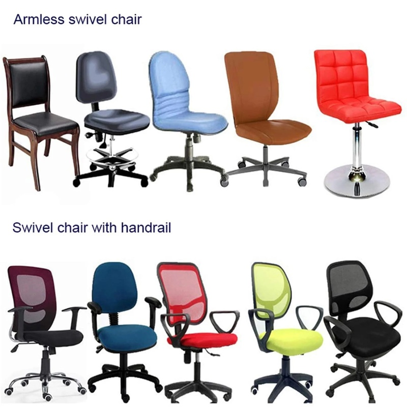 [Stock] Universal Gaming Chair Protector Washable Chair Cover,Printing Elastic Office Computer Chair Cover, Dustproof Armchair Covers