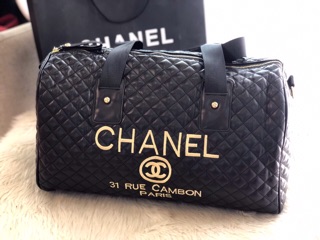 Túi du lịch giftbag da trần trám
