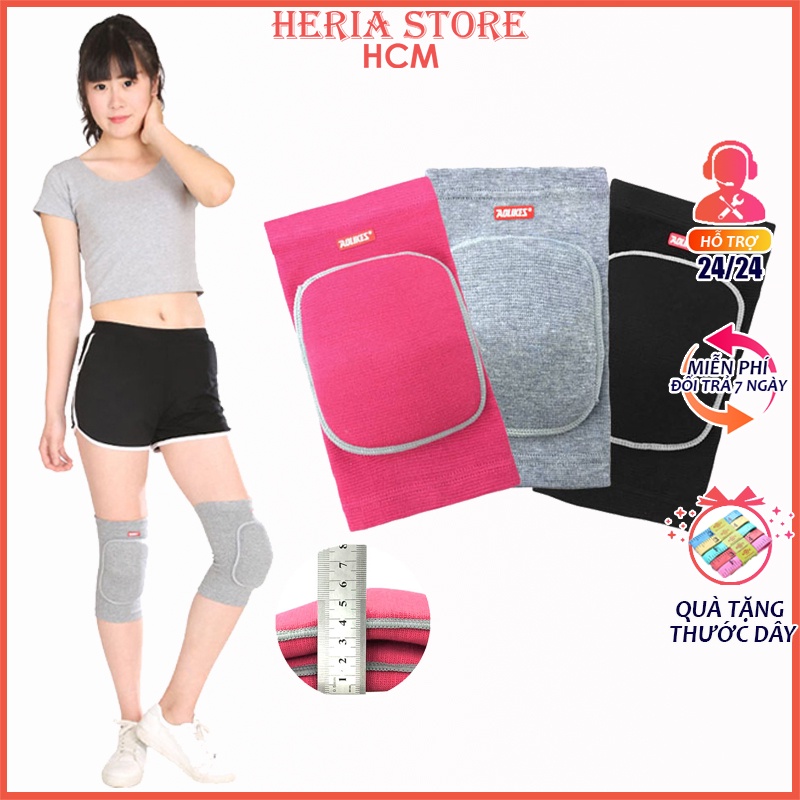 Bảo vệ đầu gối thể thao bó gối Aolikes có đệm tập Gym Yoga Dance HERIA HCM A-0210