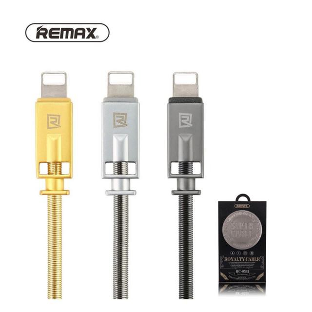 Cáp Lightning REMAX ROYALTY RC-056i - CHÍNH HÃNG - HỖ TRỢ SẠC NHANH - SIÊU BỀN Cho IPhone