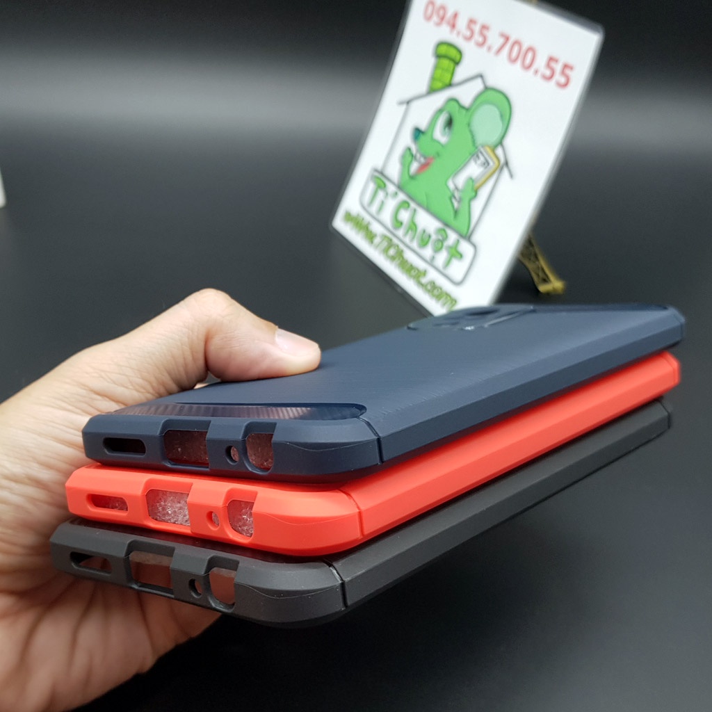 [Ảnh Thật] Ốp Lưng Xiaomi Redmi Note 10 4G/ Note 10S Dẻo Carbon Phay Xước Chống Sốc