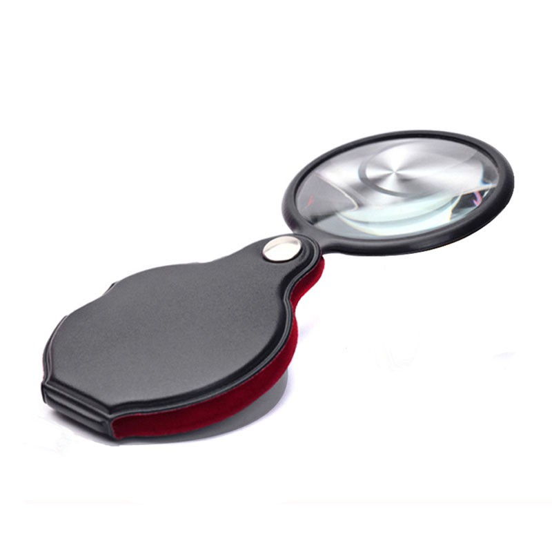 Kính Lúp Mini Bỏ Túi 6x 58mm Chất Lượng Cao