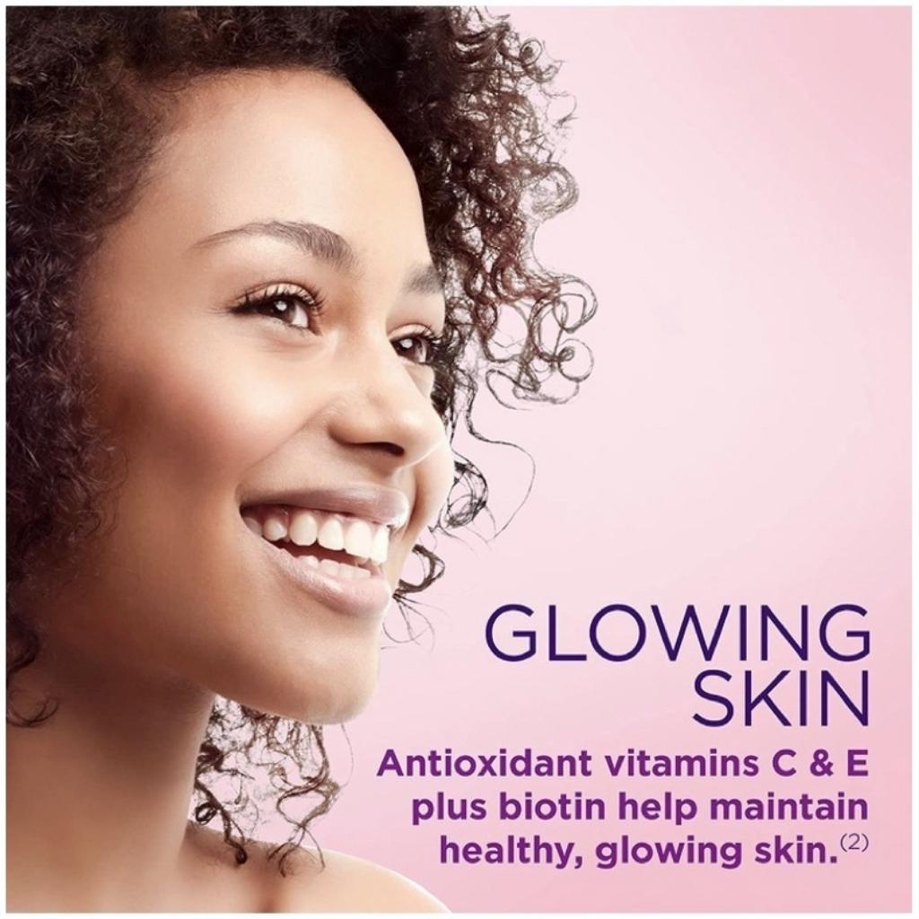 Kẹo Dẻo Nature's Bounty Hair, Skin & Nails Gummies Làm Đẹp Da Tóc