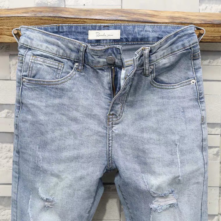 Quần Jean Nam - Quần Bò Nam co dãn ôm form tôn dáng chuẩn, quần jean thời trang cao cấp nam Muradfashion mẫu NT520