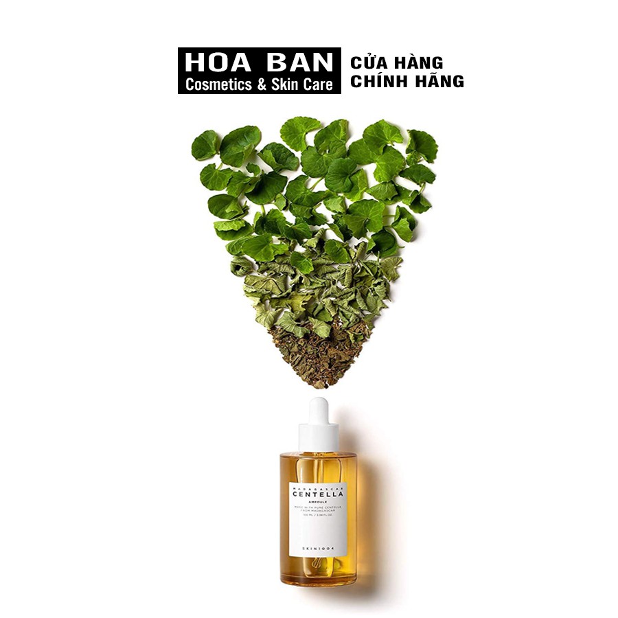 Tinh Chất Rau Má giảm Mụn, Phục Hồi Da Skin1004 Madagascar Centella Asiatica 100 Ampoule 100ml Serum - PRO01