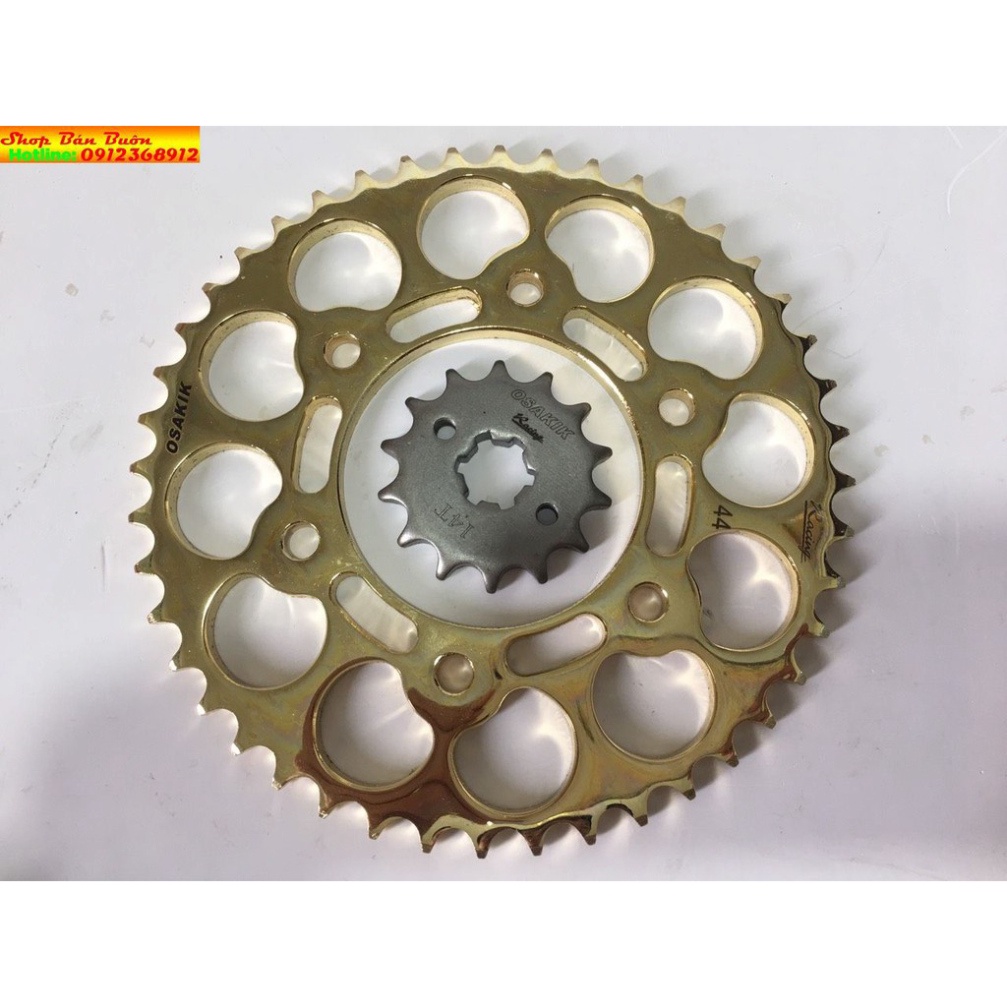 NHÔNG XÍCH OSAKIK CHO EXCITER150CC-428H  SIÊU ĐẸP