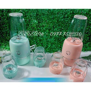 Máy xay đa năng 3 cối thuỷ tinh nội địa trung cao cấp