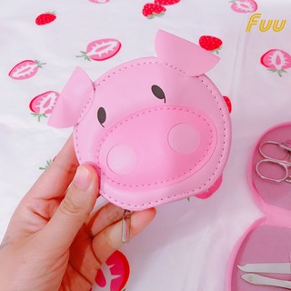 Bộ cắt móng tay nhỏ lợn hồng