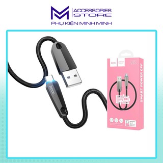 CÁP SẠC NHANH HOCO U35 TYPE C 1.2M - NGẮT ĐIỆN THÔNG MINH KHI ĐẦY .