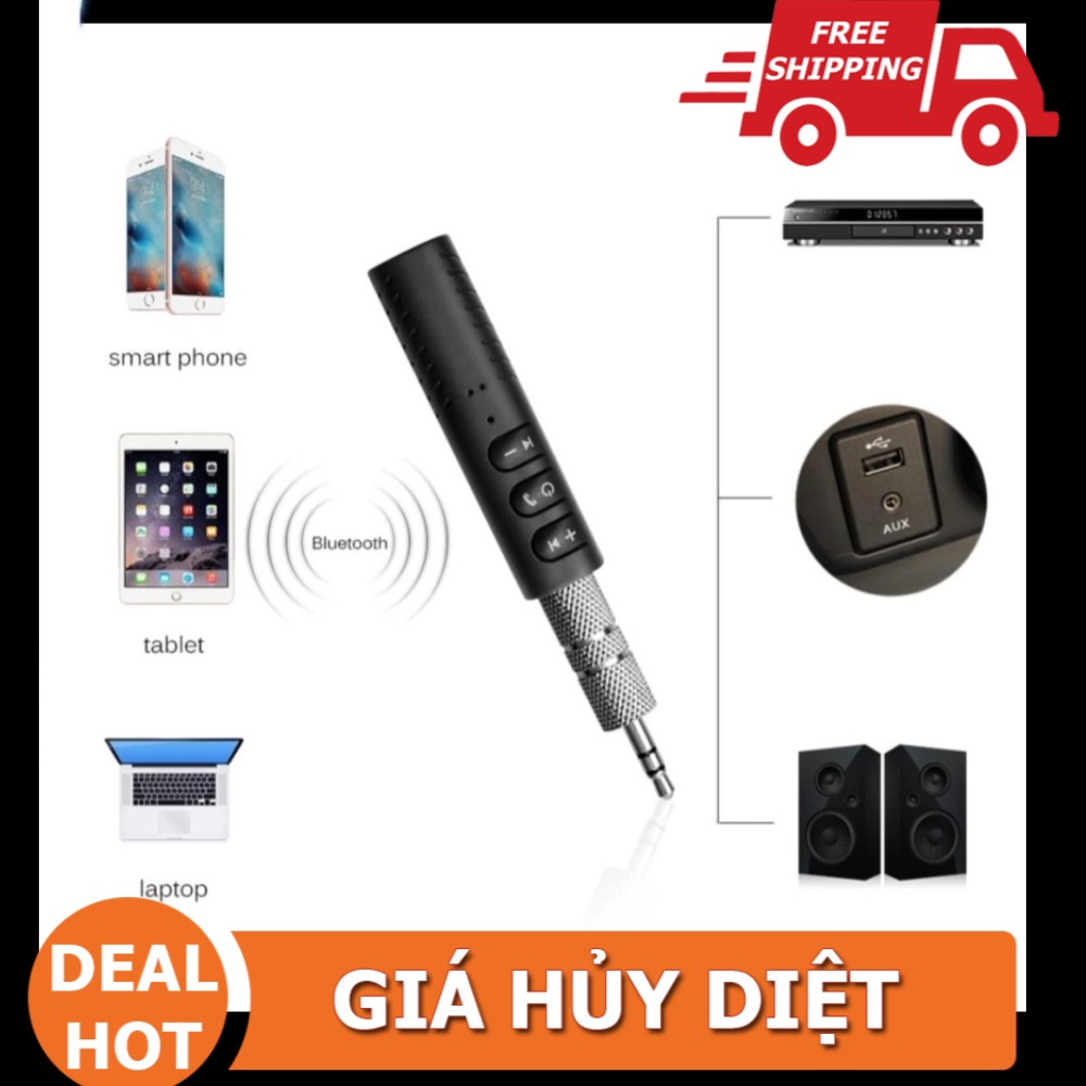 Đầu thu Bluetooth Receiver tạo kết nối âm thanh 4.1 rảnh tay - dc2407