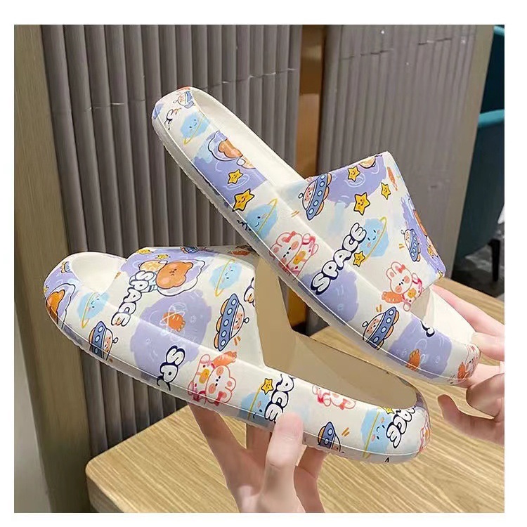 (TH24) Dép Quai Ngang Đúc Nguyên Khối, Dép Bánh Mì