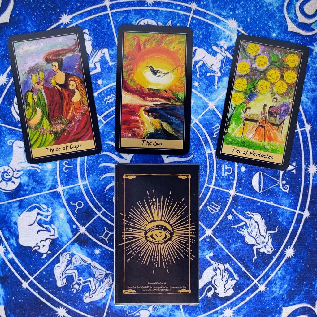 Bộ bài The Wheel Of Fortune Tarot Nifoki B1