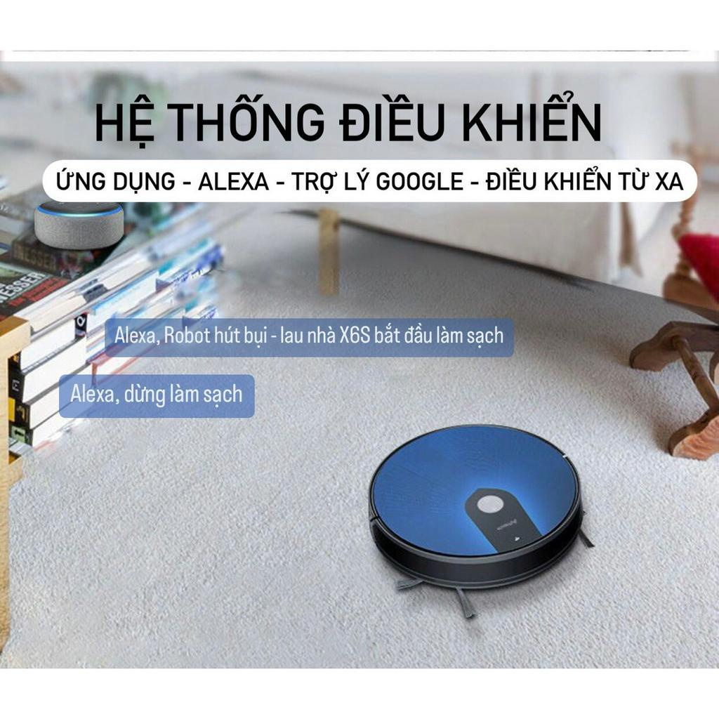 Robot Hút Bụi Lau Nhà Cao Cấp KAW, Tự Động Sạc Pin, Cảm Biến Chống Rơi, Chống Va Chạm, Khay Đựng Nươc Lớn | BigBuy360 - bigbuy360.vn