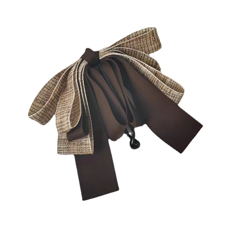 Kẹp Tóc Cỡ Lớn Thắt Nơ Lưng Thời Trang