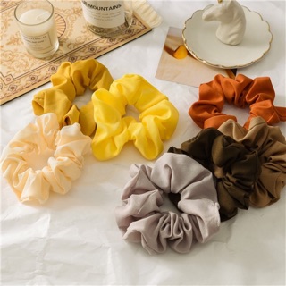 Dây cột tóc scrunchies vải voan cát - hàng đẹp