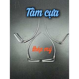 Cựa gà tre 42 thép mỹ, thông mành,bọc đồng và hàn đế ,,Tâm cựa
