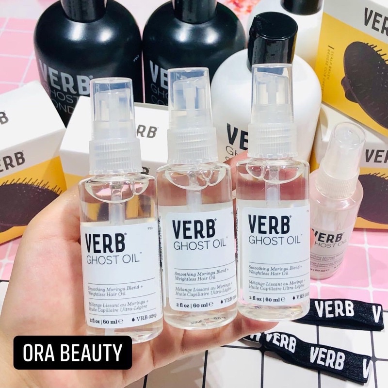 Dầu dưỡng tóc Verb Ghost Weightless Hair Oil