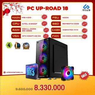 PC gaming H310 + I3 9100F + GTX 1050TI ⚡️ Freeship Bảo hành đến 36T ⚡️ LOL, FIFA, CS:GO, PUBG Very low