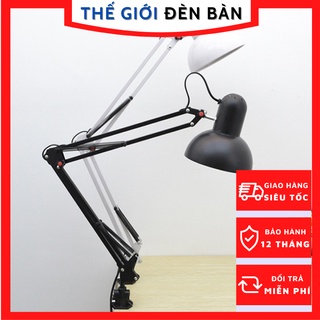 Đèn Kẹp Bàn làm việc xoay linh hoạt 360 độ, điều chỉnh độ cao tuỳ ý- kích thước 95cm