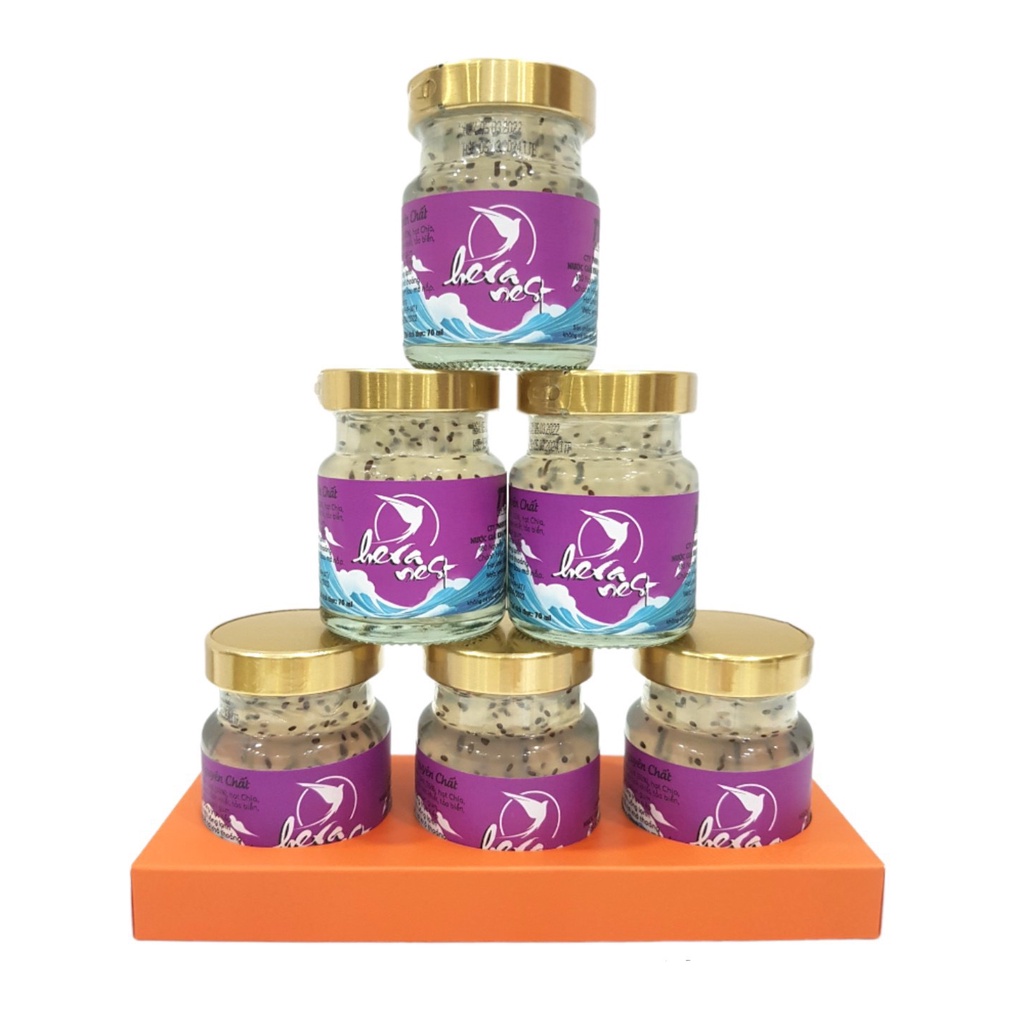 Hera Nest - Nước Yến chưng Hạt chia và 35% yến tươi