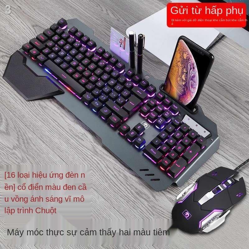 ✔๑❏Bộ bàn phím và chuột Mamba mad Snake k618 thao tác Lập trình macro nhiều màu sắc