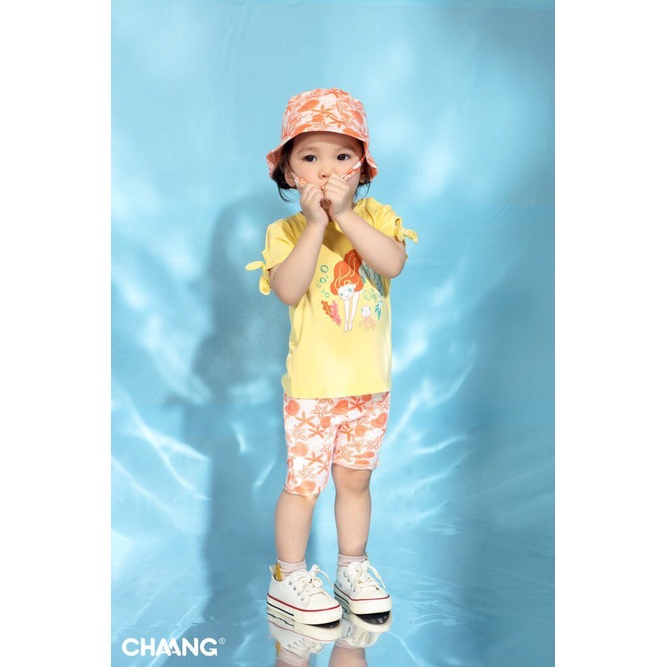 Chaang quần legging lửng cotton mùa hè cho bé gái Sea SS2022D01