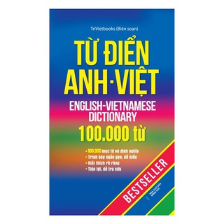 Sách - Từ Điển Anh - Việt 100.000 Từ