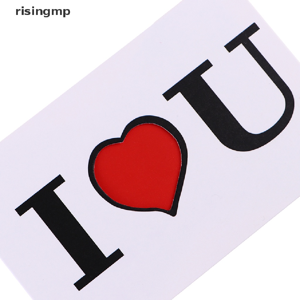 [risingmp] Flick The Heart Magic Tricks Flick Finger the Heart Appearing Card Magic Props ♨HOT SELL