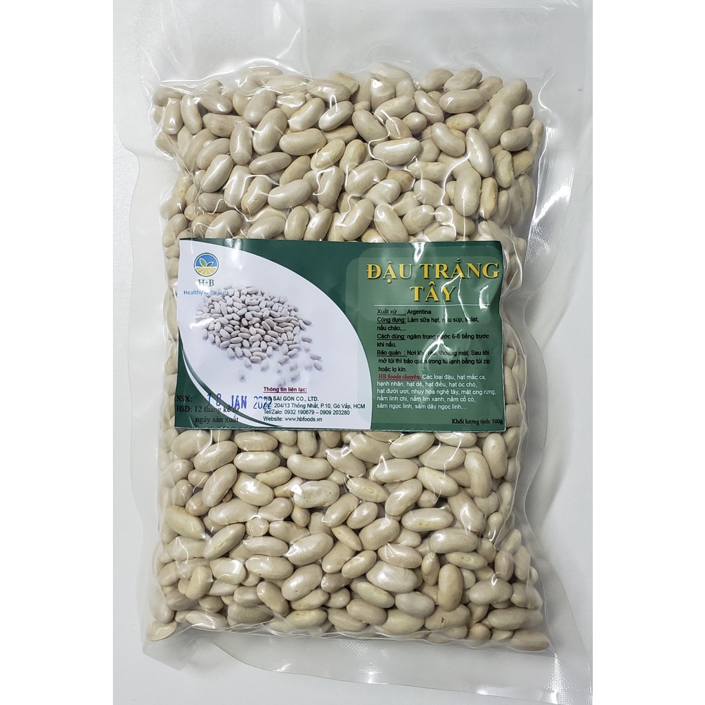 Đậu Trắng Tây - Argentina, 500g