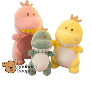 Thú nhồi bông khủng long ngồi size 60cm shop gấu bông béo phì
